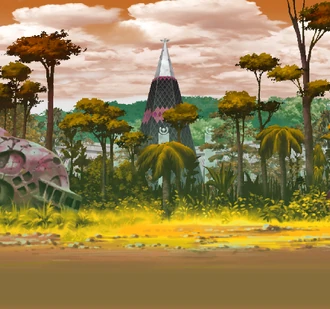 Jungle Ruins - Evening