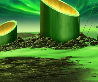 Antarctic Base - Daytime