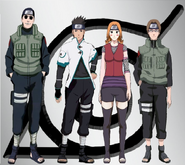 Equipo de Konohamaru ya joven (flashback)