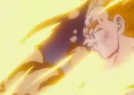 Vegeta F Concentrando su Chakra