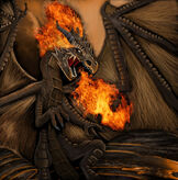 Dragon de fuego by juli22f