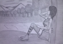 Kurohana en Monocromo.