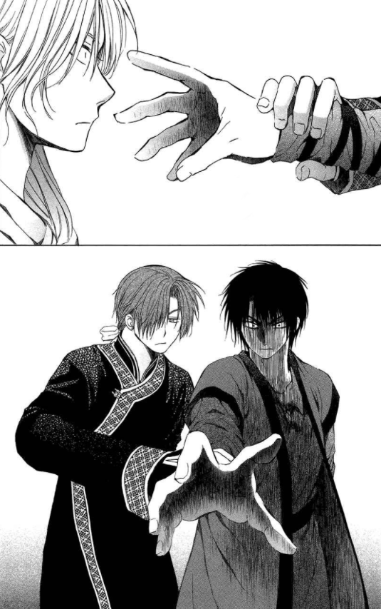 暁のヨナ — asia-no-yoru: Yona, Son Hak, Soo Won - Akatsuki