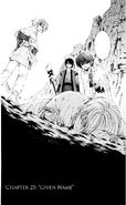 Kija on the cover of Chapter 25
