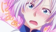 Kija blushes