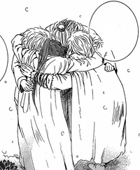 Zeno Abi Shu-Ten y Gu-En abrazo