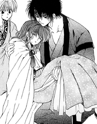 Yona faints at Fuuga