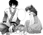 Yona reconciles with Hak