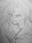 An early concept sketch of Kija