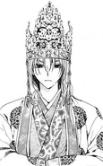 Soo-Won usando la corona