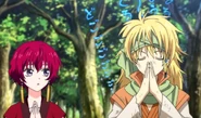 Zeno's first appearance in the anime