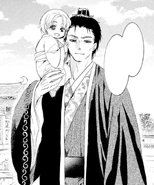 Yu-Hon carries toddler Soo-Won