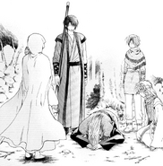 Zeno watches Tae-Jun bow for Yona