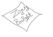 Zoey's signature