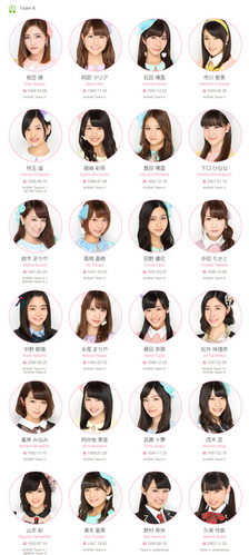 History Team K Akb48 Wiki Fandom