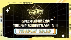 GNZ48 Team NIII 2nd Waiting Stage Banner