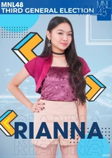 MNL48 Aspirant, Rianna