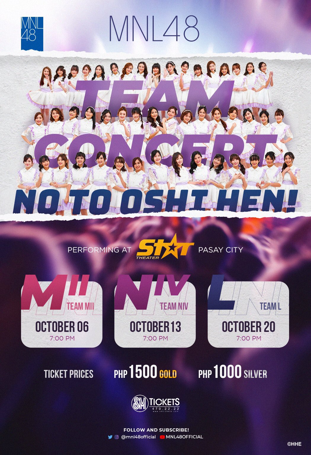 MNL48 2nd Generation Members Team Concert: No To Oshihen! | AKB48 