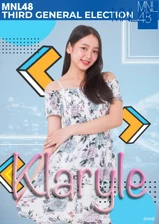 MNL48 Aspirant, Klaryle