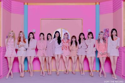 IZ*ONE unveils the cover image for their upcoming release