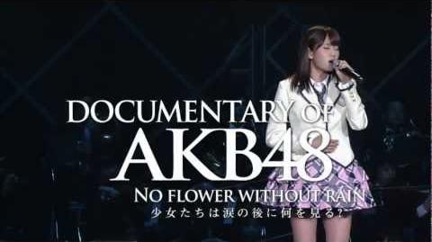 特報 5 DOCUMENTARY OF AKB48 NO FLOWER WITHOUT RAIN AKB48 公式