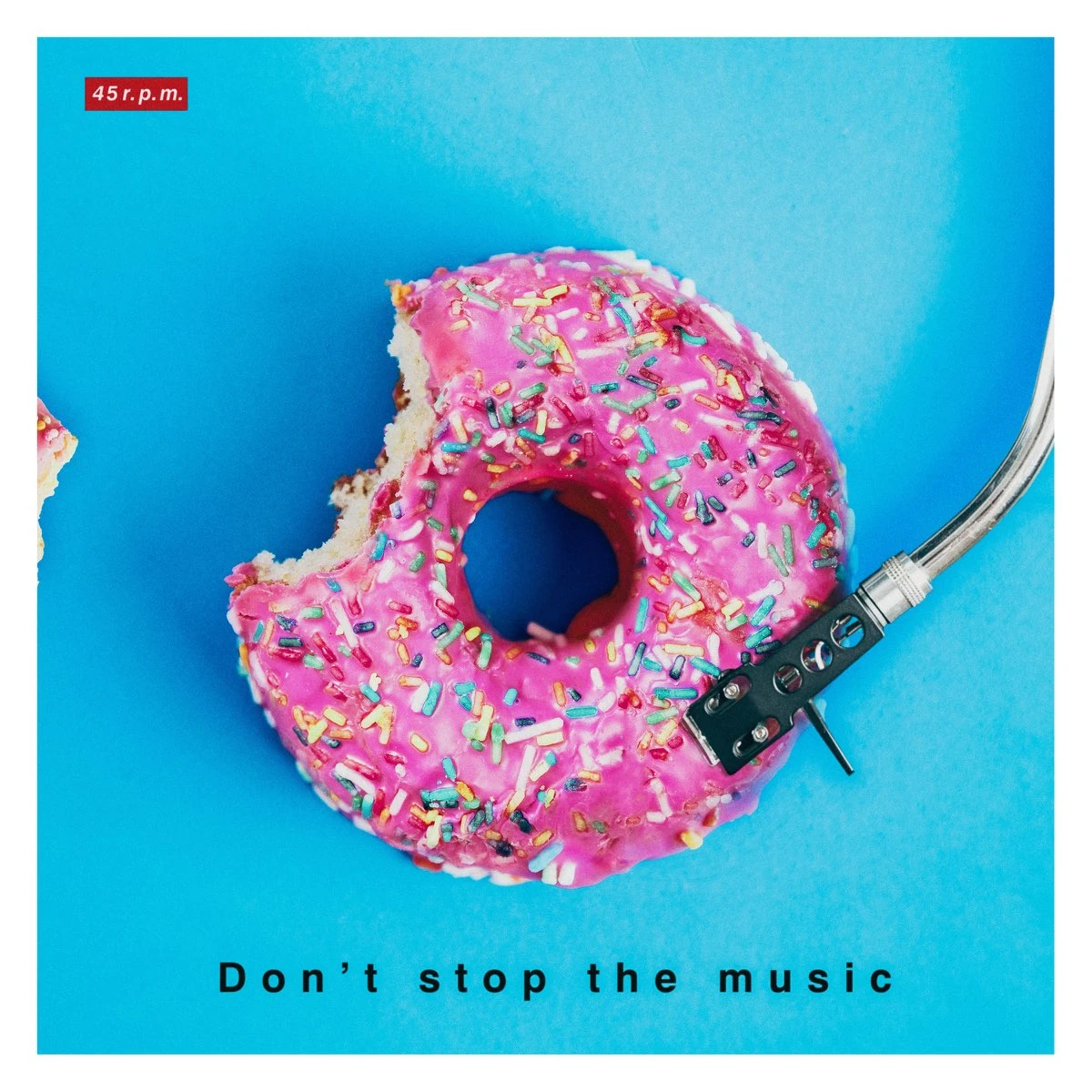Cover art for Don't stop the music