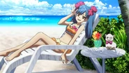Mayuyu at the beach.