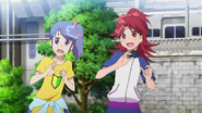 Kanata and Makoto in Episode 5.