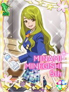 Mii-chan Galaxy Cinderella of school uniform.