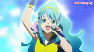 Chieri singing "Nagisa no Cheery".