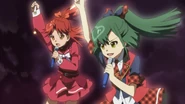 Akb0048 43.jpg (107 KB) Takamina and Kanata singing Pioneer