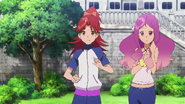 Kanata and Mimori in Episode 5.