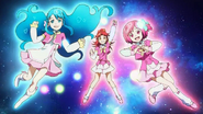 Nagisa, Kanata, and Chieri in opening.