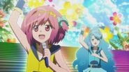 Nagisa singing "Nagisa no Cherry".