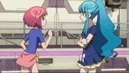 Chieri being confronted by an angry Nagisa for her treatment of Orine