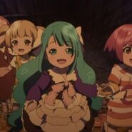 Chieri, Nagisa, Yuka and Orine witnessing an AKB0048 concert, 4 years ago.