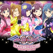 Mayuyu, Yukirin, Yuuko, Acchan, and Paruru Galaxy Cinderella of summer festival.