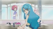 Chieri talking with Nagisa and Orine.