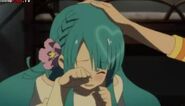 Chieri crying.