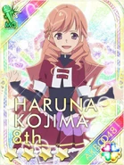 Kojiharu Galaxy Cinderella of official Senbatsu Member uniform.