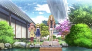 Tomochin takes Orine and Yuka to her family's garden.