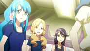 Sayaka and the other surprised.