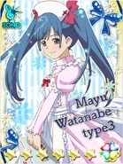 Mayuyu Galaxy Cinderella of nurse uniform.