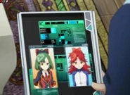 Takamina and her stand-in Kanata.