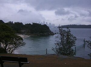 Looking South over Shark Beach.