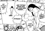Tetsuo not Wanting to go with his Mother