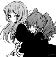 Saki & Miyoko Concept art