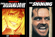 Akudama Drive Comicalize The Shining Comparison