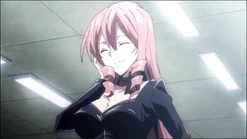 Isuke introducing herself.