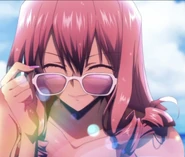 Isuke in her ED "Angel Smile"